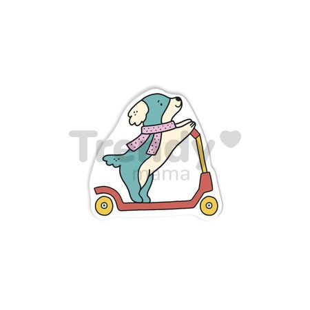 Mini kreatívna sada Zmršťovacie obrázky Shrink Plastic Decorations Cats & Dogs Atelier Janod výroba magnetiek a kľúčeniek 10 dekorácií od 7 rokov J091