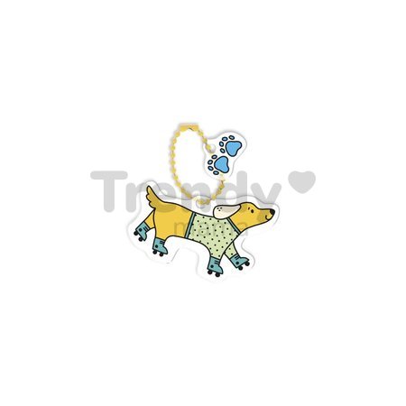 Mini kreatívna sada Zmršťovacie obrázky Shrink Plastic Decorations Cats & Dogs Atelier Janod výroba magnetiek a kľúčeniek 10 dekorácií od 7 rokov J091