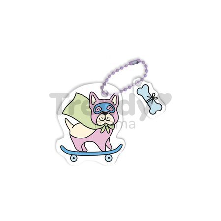Mini kreatívna sada Zmršťovacie obrázky Shrink Plastic Decorations Cats & Dogs Atelier Janod výroba magnetiek a kľúčeniek 10 dekorácií od 7 rokov J091