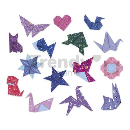 Maxi kreatívna sada Súhvezdia Origami Constellations Atelier Janod papierové skladačky 200 kusov od 7 rokov J09167