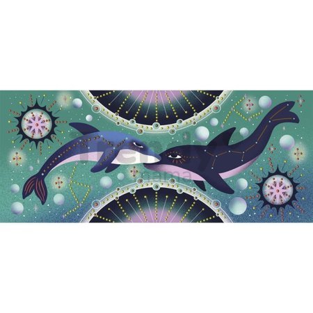 Maxi kreatívna sada 3D Maľovanie bodkami Pointillism 3D Painting Cosmic Animals Atelier Janod 8 obrázkov od 8 rokov J09168