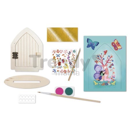 Midi kreatívna sada Dvere pre vílu Magické víly Fairy Door Magic Fairies Atelier Janod od 6 rokov J09169