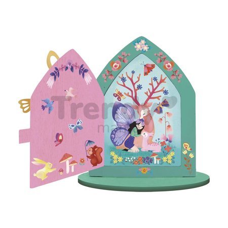 Midi kreatívna sada Dvere pre vílu Magické víly Fairy Door Magic Fairies Atelier Janod od 6 rokov J09169