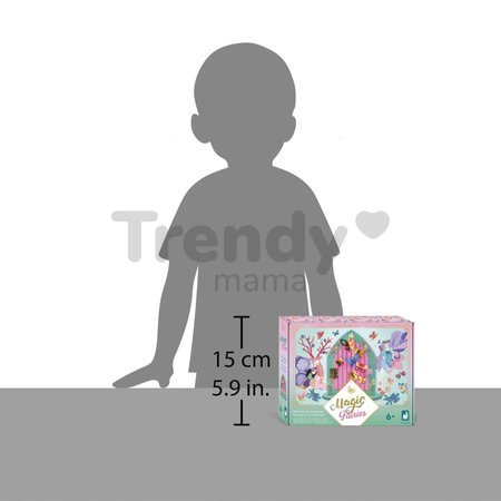 Midi kreatívna sada Dvere pre vílu Magické víly Fairy Door Magic Fairies Atelier Janod od 6 rokov J09169