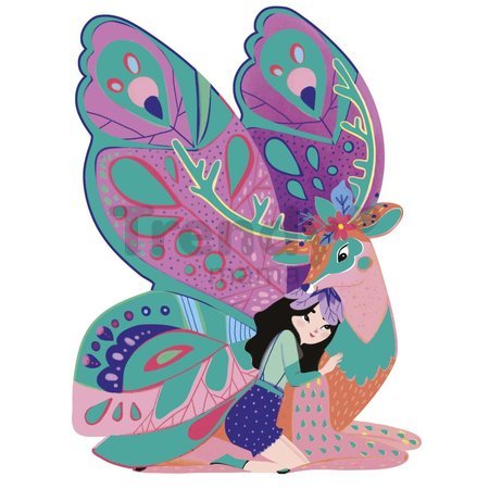 Kreatívna sada s aktivitami Magické víly Multi-activities Magic Fairies Atelier Janod 11 dekorácií od 5 rokov J09175