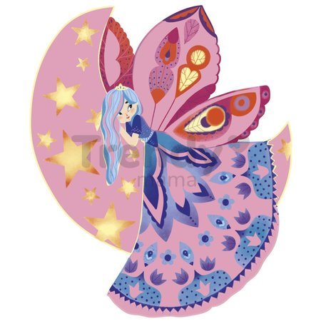 Kreatívna sada s aktivitami Magické víly Multi-activities Magic Fairies Atelier Janod 11 dekorácií od 5 rokov J09175