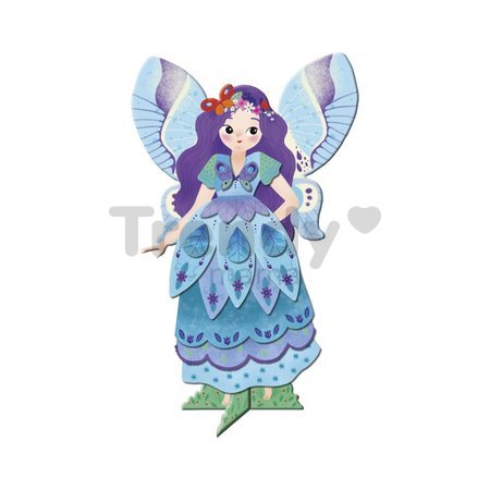 Kreatívna sada s aktivitami Magické víly Multi-activities Magic Fairies Atelier Janod 11 dekorácií od 5 rokov J09175
