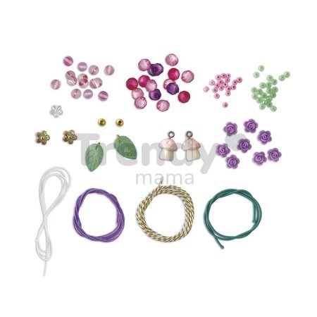 Kreatívna sada na výrobu šperkov Magické víly Fairy Jewellery Magic Fairies Atelier Janod na výrobu 7 kusov šperkov od 6 rokov J09176