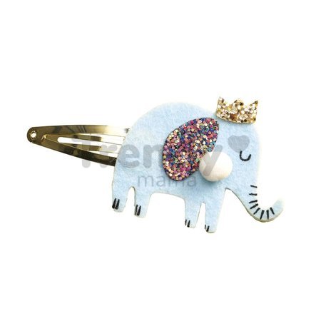 Sada na výrobu šperkov Sponky do vlasov Exotické zvieratá Glitter Hair Clips Exotic Animals Atelier Janod na výrobu 6 kusov šperkov od 5 rokov J09178