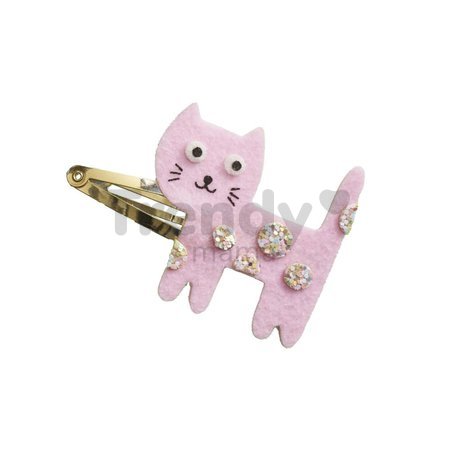 Sada na výrobu šperkov Sponky do vlasov Mláďatká Glitter Hair Clips Little Pets Atelier Janod na výrobu 6 kusov šperkov od 5 rokov J09181