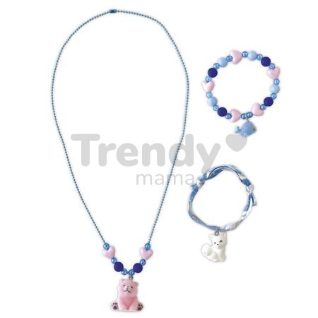 Sada na výrobu šperkov s malými zvieratkami Jewellery with Small Animals Atelier Janod na výrobu 3 kusov od 6 rokov J09184