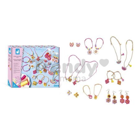 Sada na výrobu šperkov Priateľstvo Friendship Jewellery Pairs Atelier Janod na výrobu 16 kusov šperkov od 8 rokov J09186