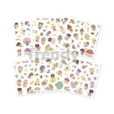 Samolepky Víly Fairies Stickers Janod 200 kusov J09195