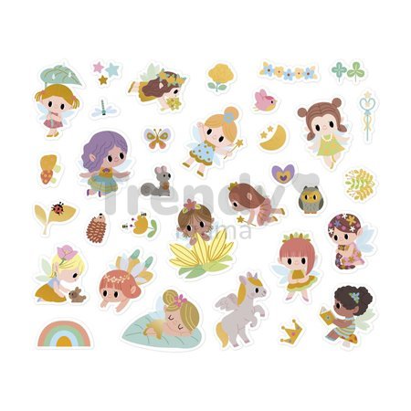 Samolepky Víly Fairies Stickers Janod 200 kusov J09195