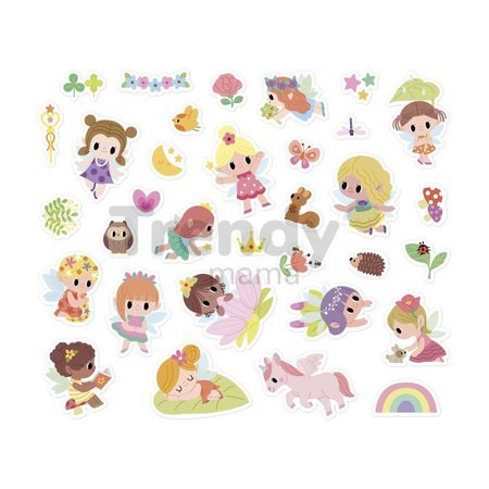 Samolepky Víly Fairies Stickers Janod 200 kusov J09195