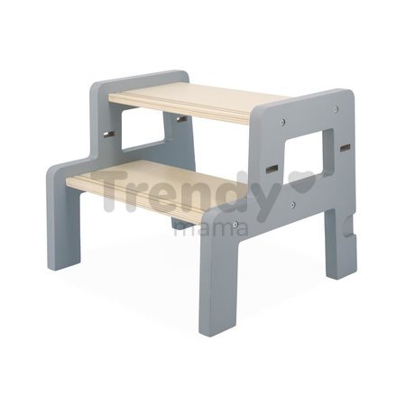 Drevená učiaca veža 3v1 Learning Table Janod so schodíkmi a tabuľou od 18 mes J09640