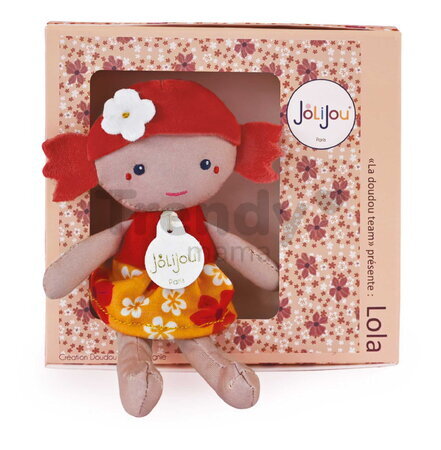 Bábika Les Petits Pop Jolijou 16 cm z jemného textilu 8 rôznych modelov JJ6001