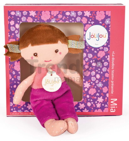 Bábika Les Petits Pop Jolijou 16 cm z jemného textilu 8 rôznych modelov JJ6001