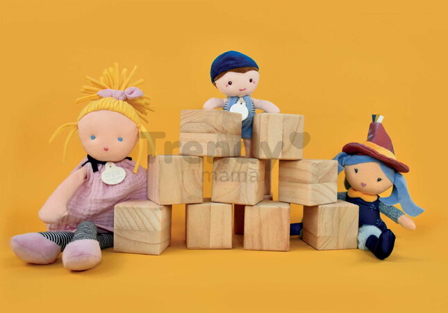 Bábika Les Petits Pop Jolijou 16 cm z jemného textilu 8 rôznych modelov JJ6001