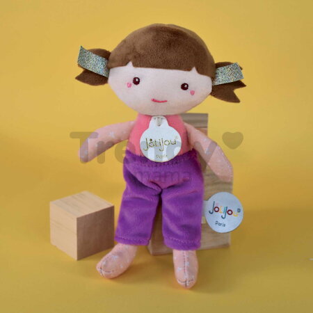Bábika Les Petits Pop Jolijou 16 cm z jemného textilu 8 rôznych modelov JJ6001