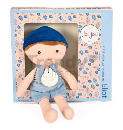 Bábika Les Petits Pop Jolijou 16 cm z jemného textilu 8 rôznych modelov JJ6001