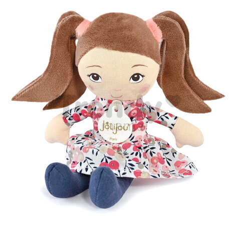 Bábika Les Mini Mimis Jolijou 18 cm z jemného textilu 6 rôznych modelov JJ6045