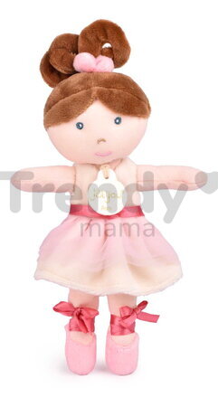 Bábika baletka My Ballerina Doll White Jolijou 20 cm s ružovou sukničkou z jemného textilu od 12 mes JJ6059
