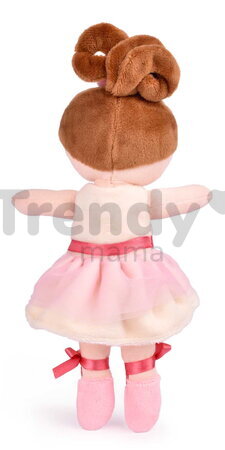 Bábika baletka My Ballerina Doll White Jolijou 20 cm s ružovou sukničkou z jemného textilu od 12 mes JJ6059