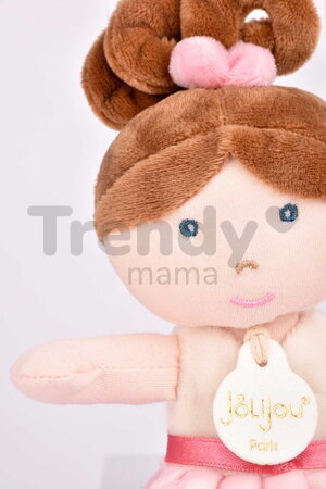 Bábika baletka My Ballerina Doll White Jolijou 20 cm s ružovou sukničkou z jemného textilu od 12 mes JJ6059