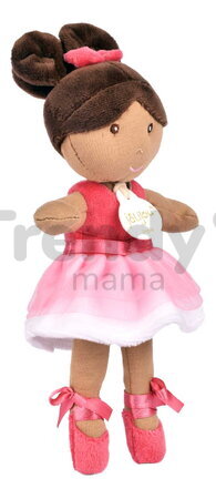 Bábika baletka My Ballerina Doll Pink Jolijou 20 cm s ružovou sukničkou z jemného textilu od 12 mes JJ6060