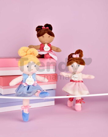 Bábika baletka My Ballerina Doll Pink Jolijou 20 cm s ružovou sukničkou z jemného textilu od 12 mes JJ6060