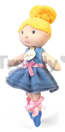 Bábika baletka My Ballerina Doll Blue Jolijou 20 cm s modrou sukničkou z jemného textilu od 12 mes JJ6061