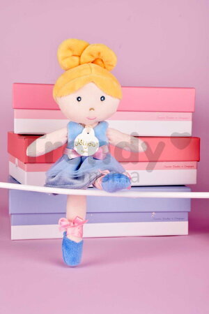 Bábika baletka My Ballerina Doll Blue Jolijou 20 cm s modrou sukničkou z jemného textilu od 12 mes JJ6061