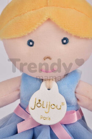 Bábika baletka My Ballerina Doll Blue Jolijou 20 cm s modrou sukničkou z jemného textilu od 12 mes JJ6061