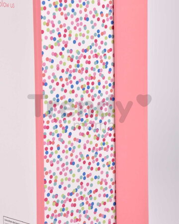 Bábika pre bábätká Mrs Confettis My First Doll Jolijou 20 cm v overale so psíkom z jemného textilu od 0 mes JJ6063