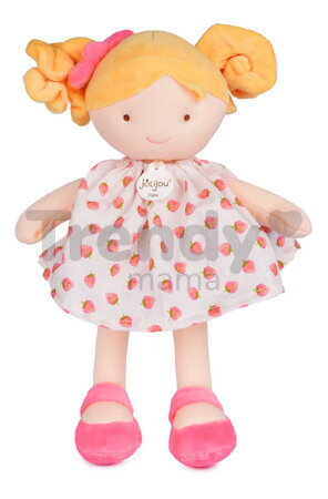 Bábika Strawberry Pretty Jolijou 28 cm s blond vláskami vo vzorovaných šatách od 0 mes JJ6064