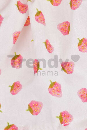 Bábika Strawberry Pretty Jolijou 28 cm s blond vláskami vo vzorovaných šatách od 0 mes JJ6064