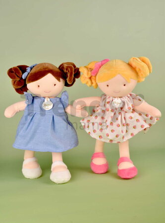 Bábika Océane Pretty Jolijou 28 cm s hnedými vláskami v prúžkovanom overale od 0 mes JJ6065