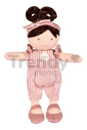 Bábika Opaline Pretty Jolijou 28 cm s hnedými vláskami v modrých šatách od 0 mes JJ6066