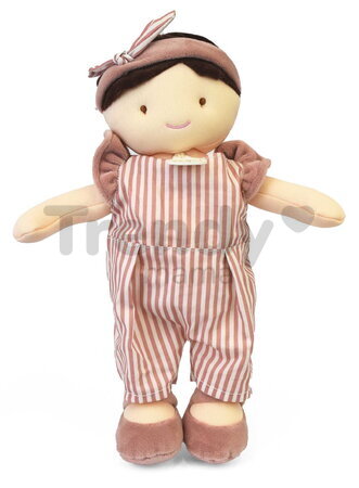 Bábika Opaline Pretty Jolijou 28 cm s hnedými vláskami v modrých šatách od 0 mes JJ6066