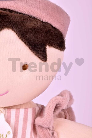 Bábika Opaline Pretty Jolijou 28 cm s hnedými vláskami v modrých šatách od 0 mes JJ6066