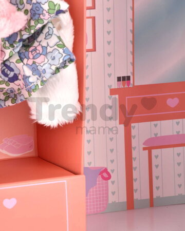 Bábika na prezliekanie Emilie My First Wardrobe Jolijou s náhradným oblečením JJ6067