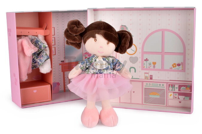 Bábika na prezliekanie Emilie My First Wardrobe Jolijou s náhradným oblečením JJ6067