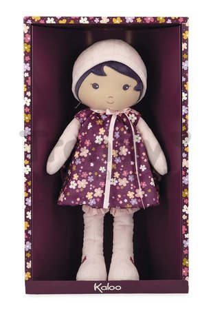 Bábika pre bábätká Violette Doll Tendresse Kaloo 40 cm vo fialových šatách z jemného textilu od 0 mes