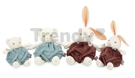 Plyšový zajačik Bubble of Love Rabbit Cinnamon Plume Kaloo hnedý 23 cm z jemného mäkkého materiálu v darčekovom balení od 0 mes