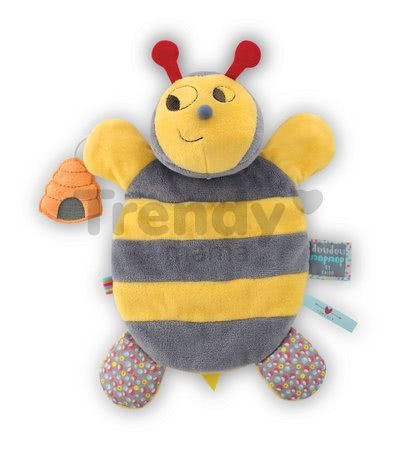 Plyšová včielka bábkové divadlo Nopnop-Honey Bee Doudou Kaloo 25 cm pre najmenších