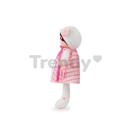 Bábika pre bábätká Rose K Tendresse Kaloo 25 cm v pásikavých šatách z jemného textilu v darčekovom balení od 0 mes
