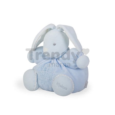 Plyšový zajačik Perle-Chubby Rabbit Kaloo 25 cm v darčekovom balení pre najmenších modrý