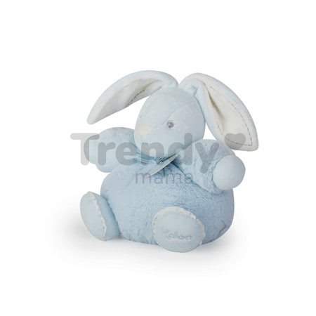 Plyšový zajačik Perle-Chubby Rabbit Kaloo 18 cm v darčekovom balení pre najmenších modrý