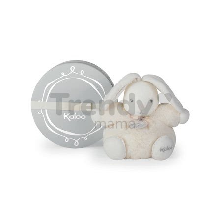 Plyšový zajačik Perle-Chubby Rabbit Kaloo 18 cm v darčekovom balení pre najmenších krémový
